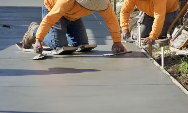 Cement Pad Construction