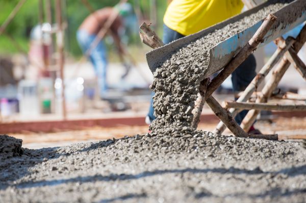 Concrete Pad Pouring