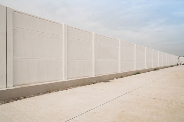 Concrete Fence Construction