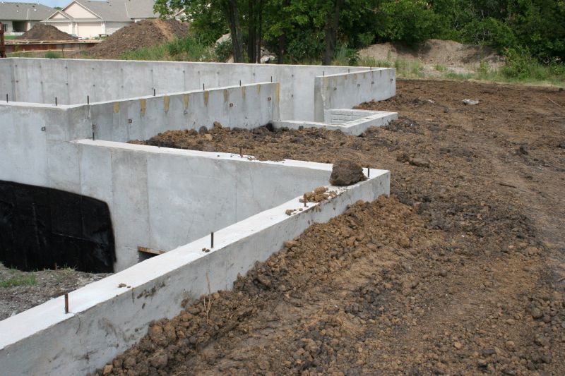 Wall Foundation Construction
